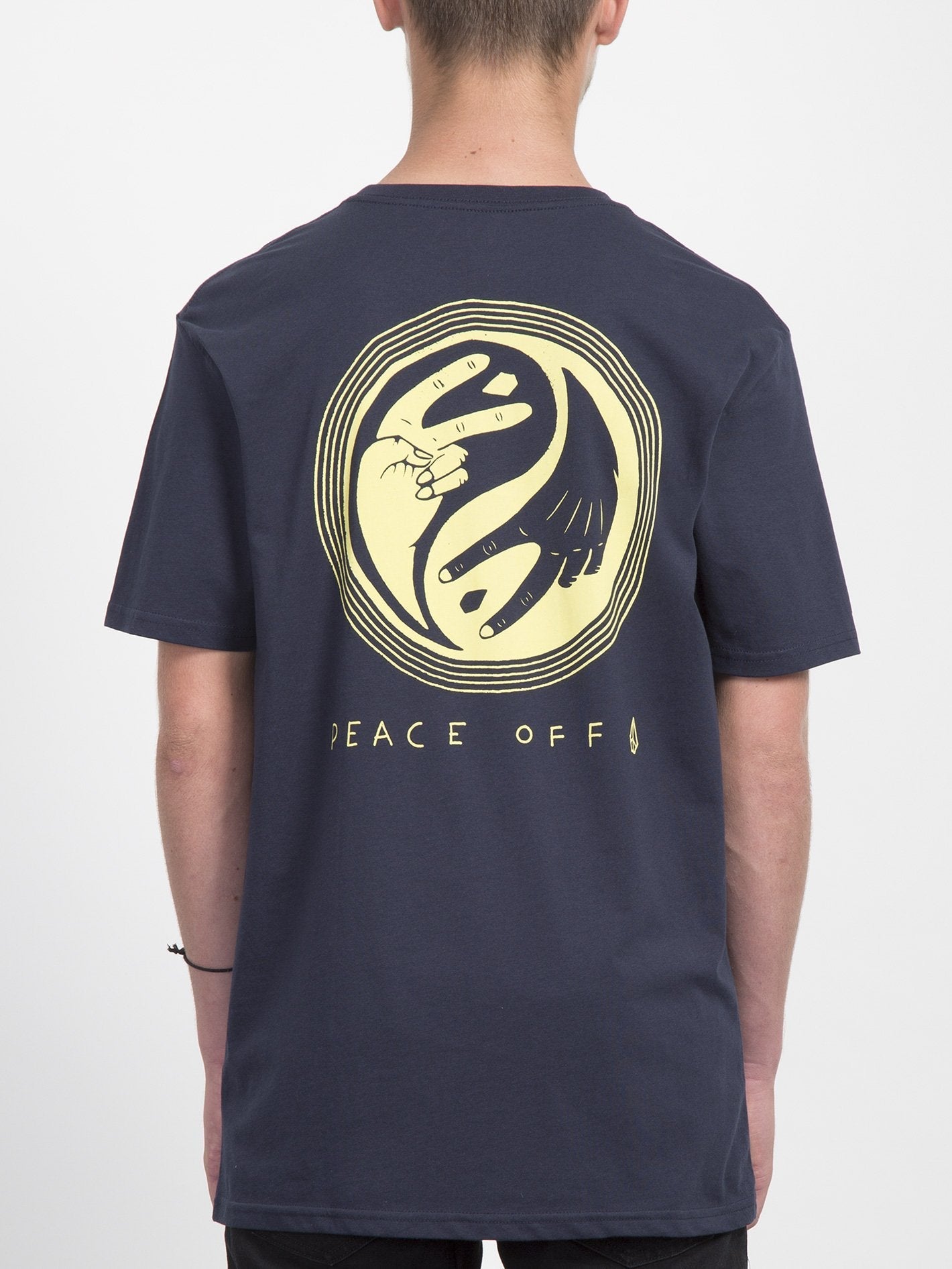 Peace Off T-shirt  - Navy