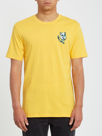 Wiggly T-shirt - Citrus Gold
