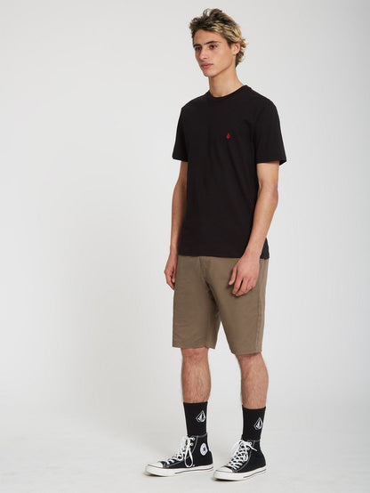 Stone Blanks T-shirt - BLACK