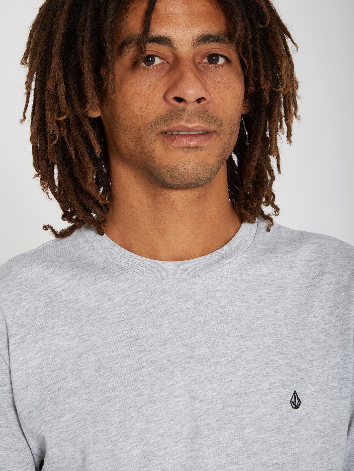 Stone Blanks T-shirt - HEATHER GREY