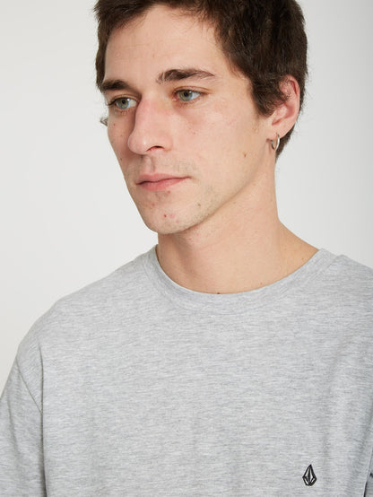 Stone Blanks T-shirt - HEATHER GREY