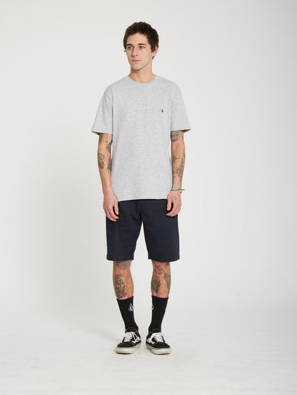Stone Blanks T-shirt - HEATHER GREY