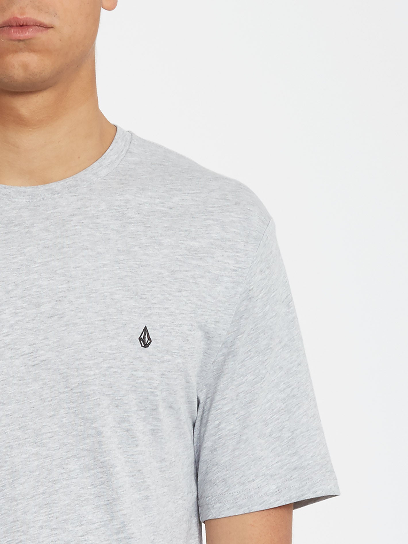 Stone Blanks T-shirt - HEATHER GREY