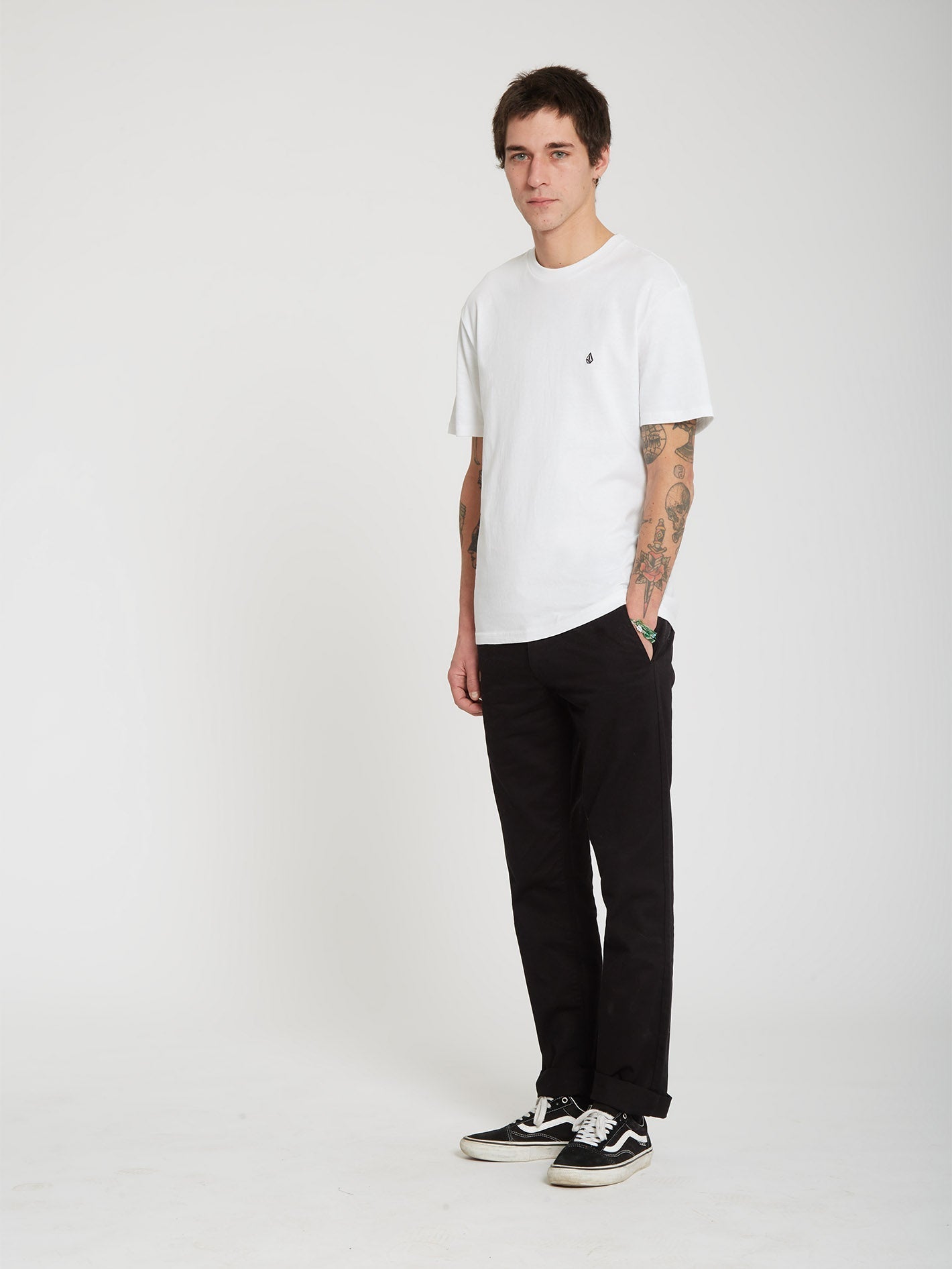 Stone Blanks T-shirt - WHITE