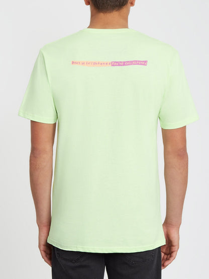 Earth People T-shirt - Key Lime