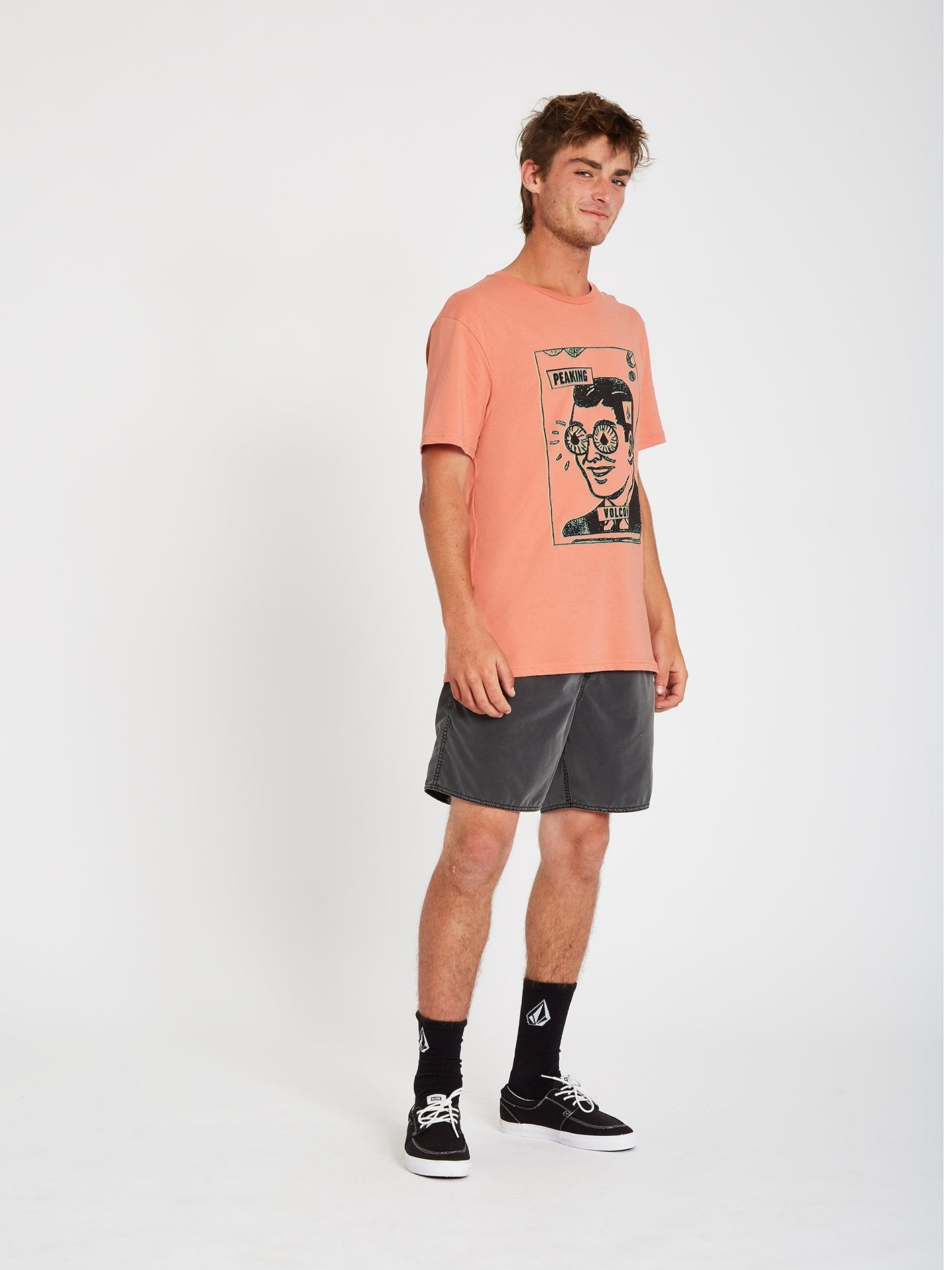 Peaking T-shirt - Clay Orange