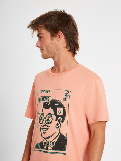 Peaking T-shirt - Clay Orange