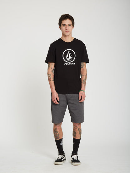 Crisp Stone T-shirt - BLACK