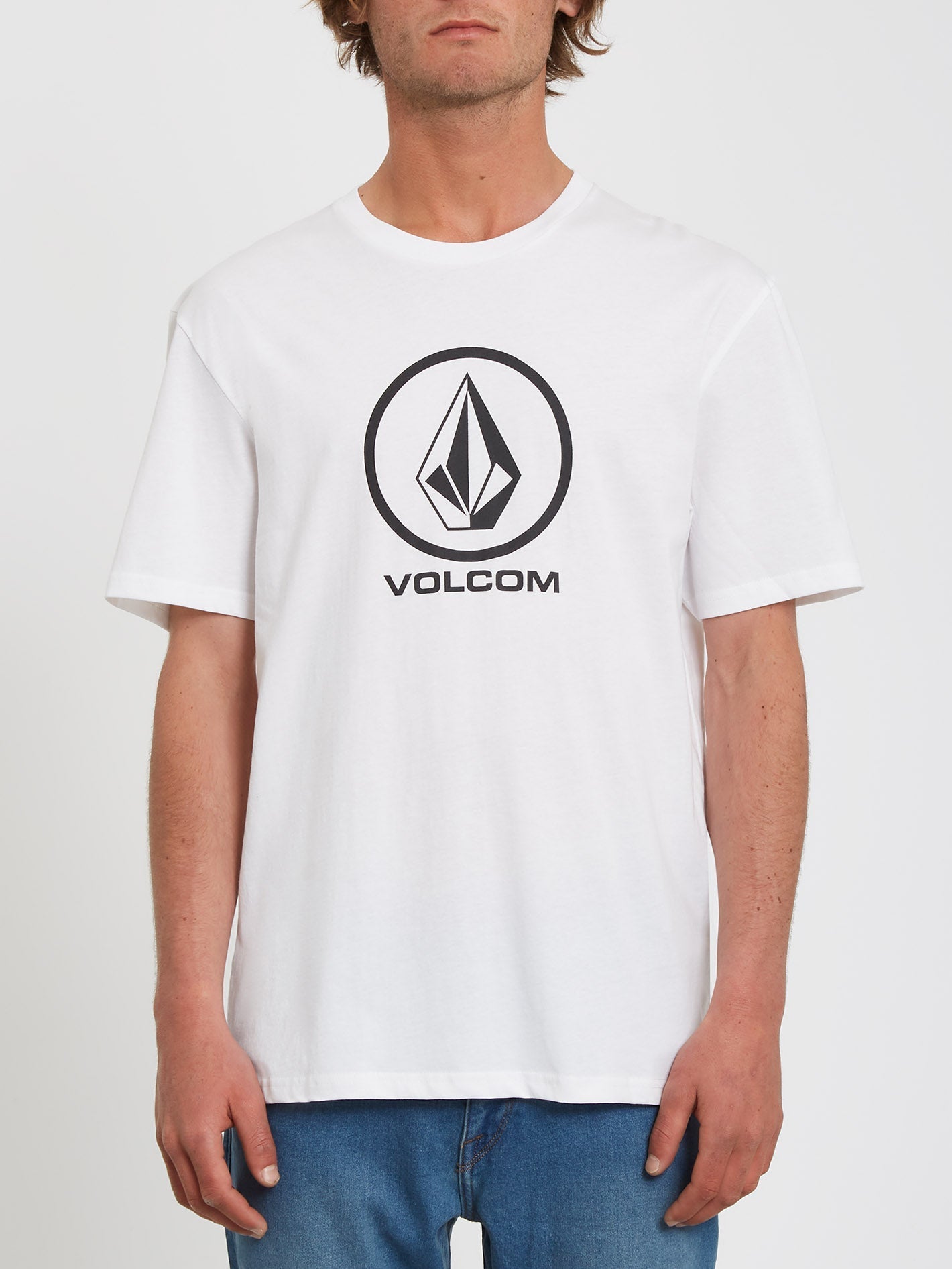 Crisp Stone T-shirt - WHITE