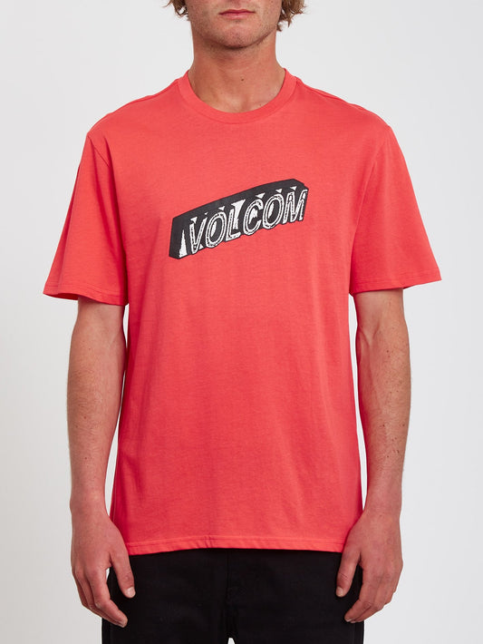 Blox T-shirt - CAYENNE