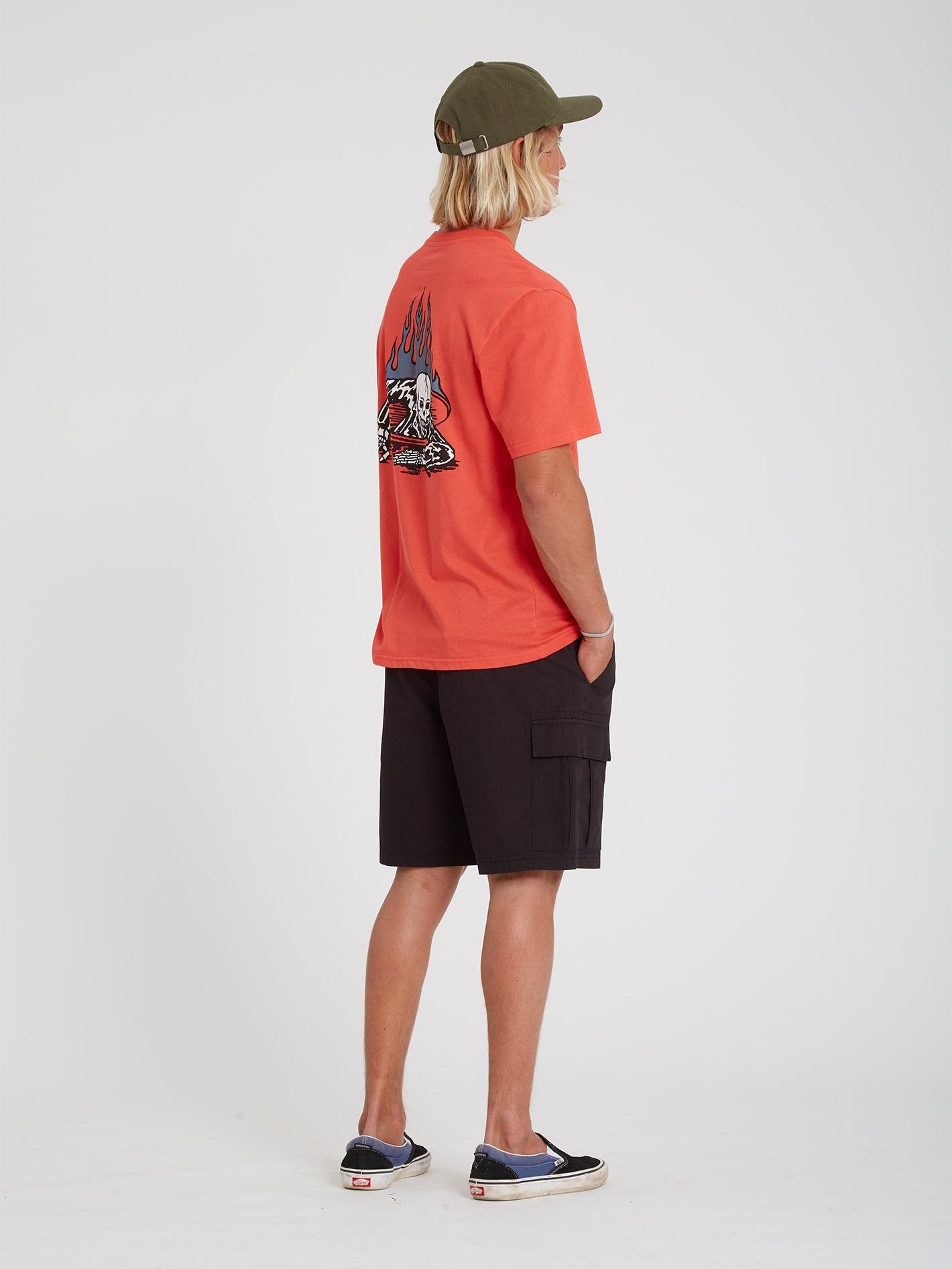 Volcom Zombie T-shirt - CAYENNE
