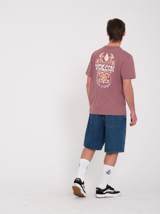 Zenner T-shirt - BORDEAUX BROWN