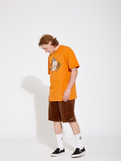 Lintell T-shirt - SAFFRON