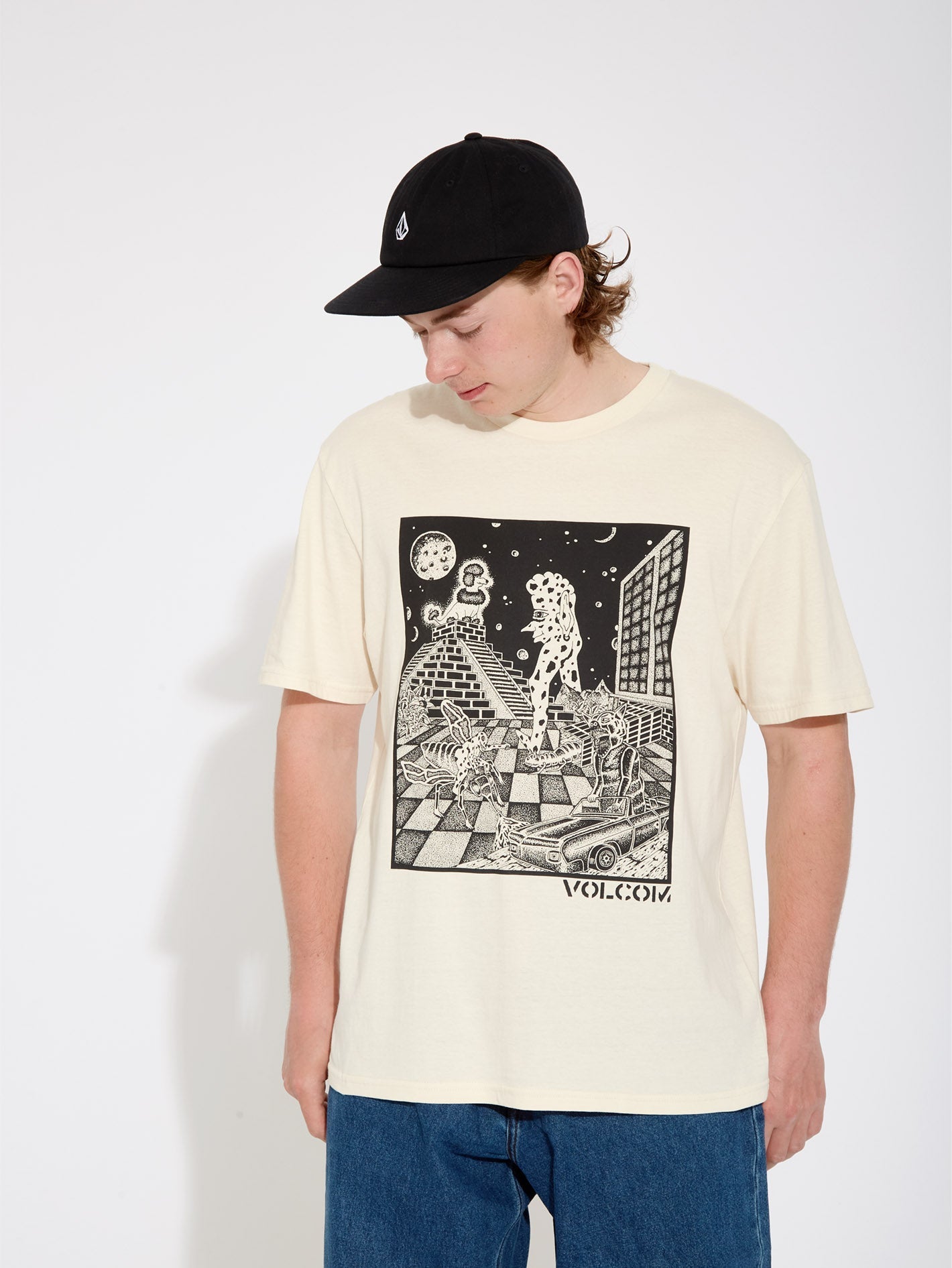 Stone Enchantment T-shirt - WHITECAP GREY