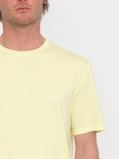 Stone Blanks T-shirt - AURA YELLOW