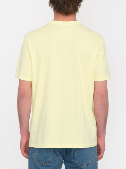 Stone Blanks T-shirt - AURA YELLOW