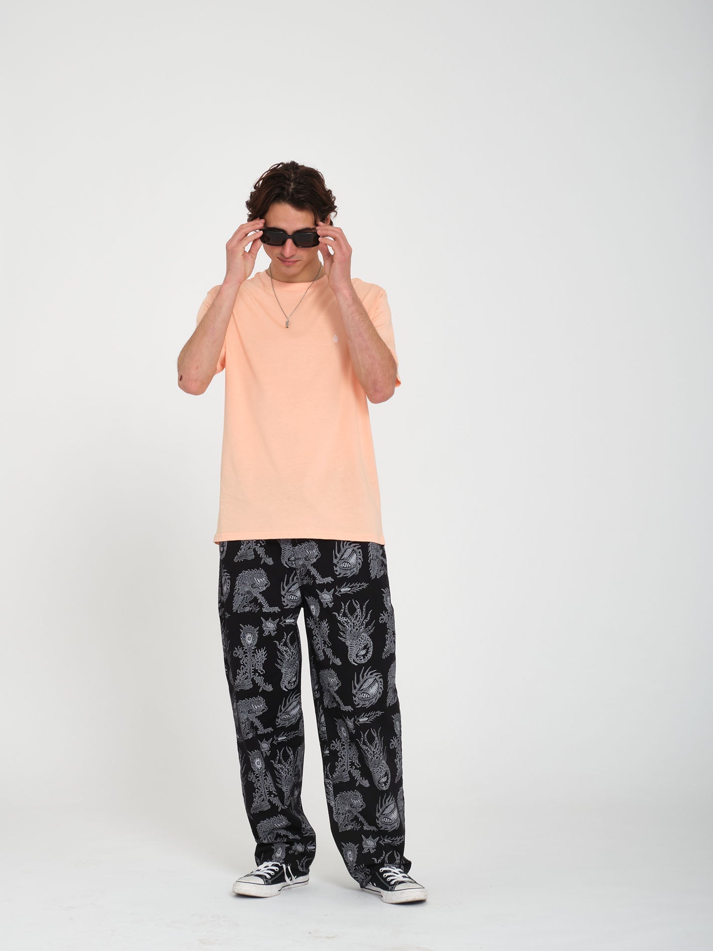 Stone Blanks T-shirt - SALMON