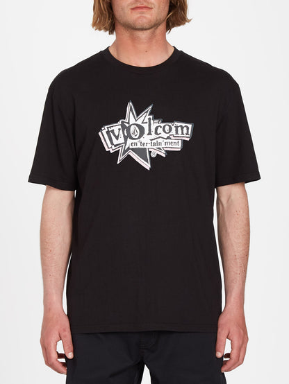 V Entertainment T-shirt - BLACK