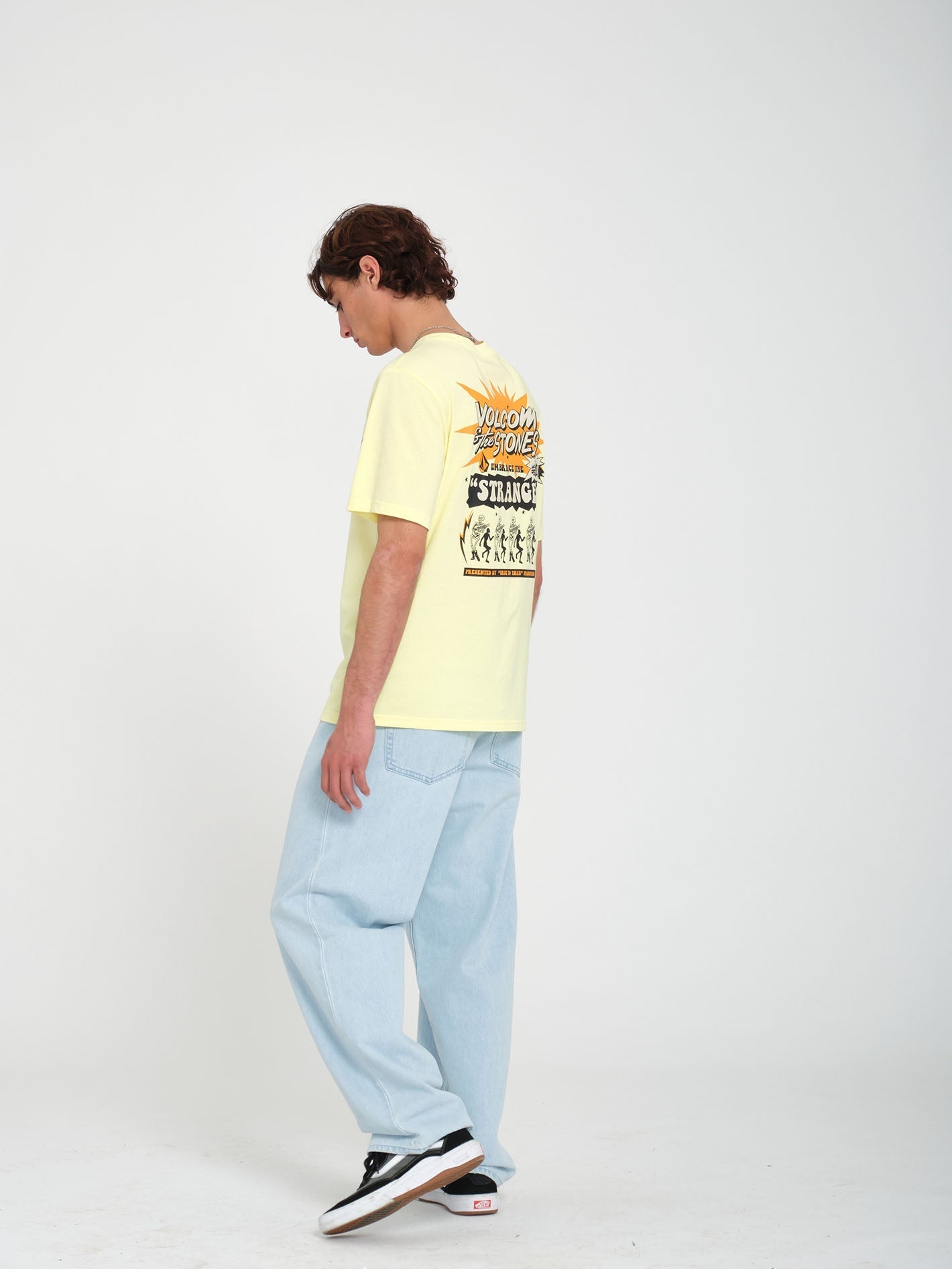 Strange Relics T-shirt - AURA YELLOW