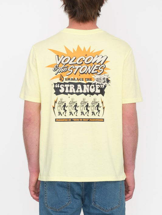 Strange Relics T-shirt - AURA YELLOW