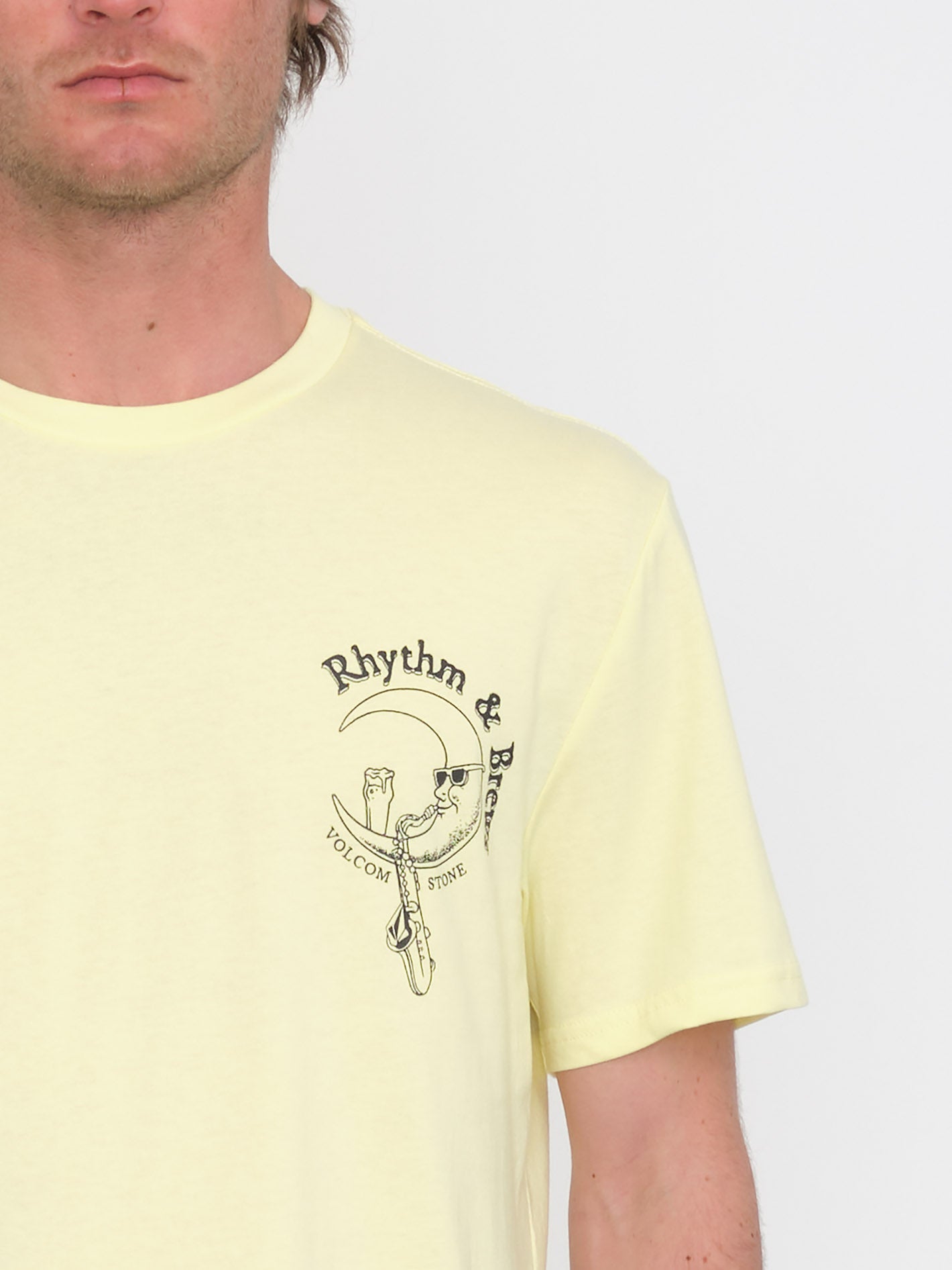 Rhythm 1991 T-shirt - AURA YELLOW