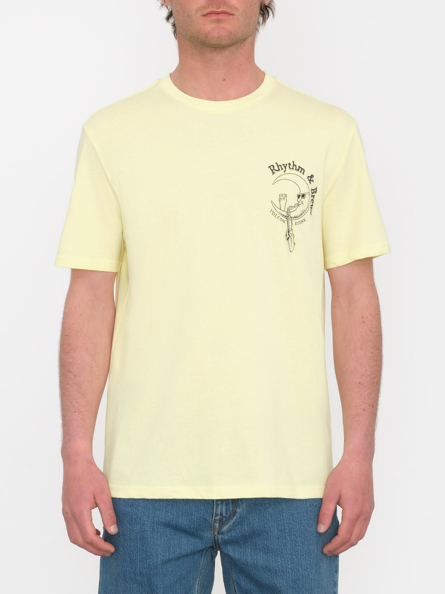 Rhythm 1991 T-shirt - AURA YELLOW