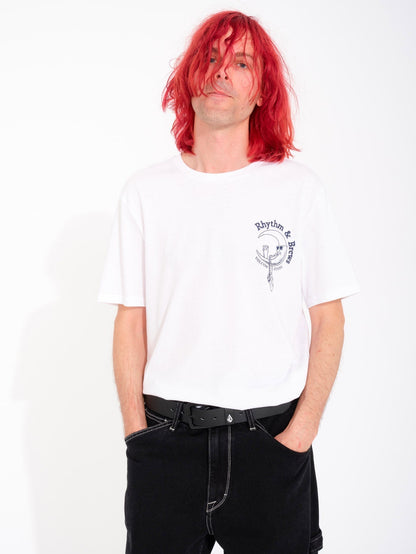 Rhythm 1991 T-shirt - WHITE