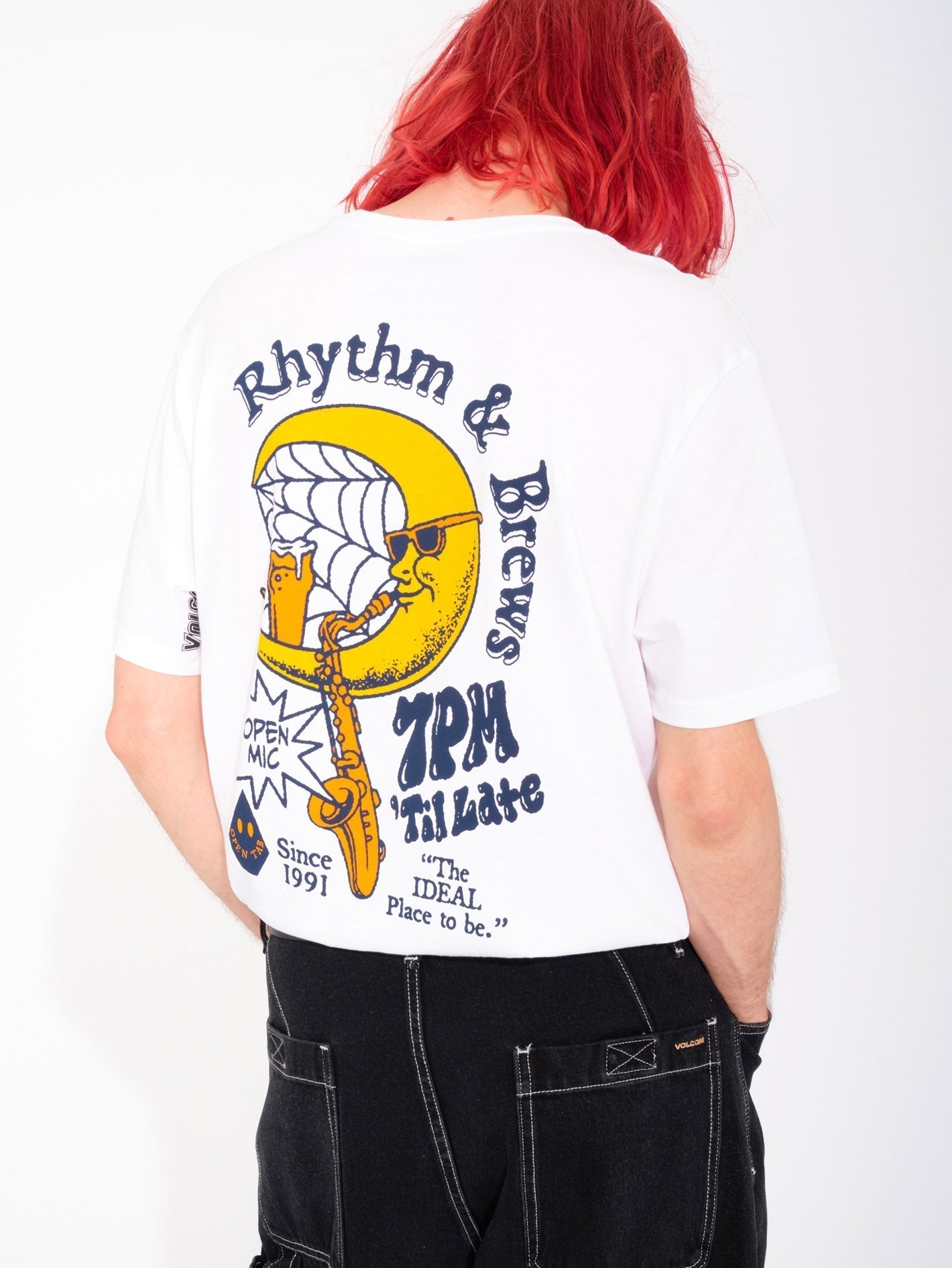 Rhythm 1991 T-shirt - WHITE