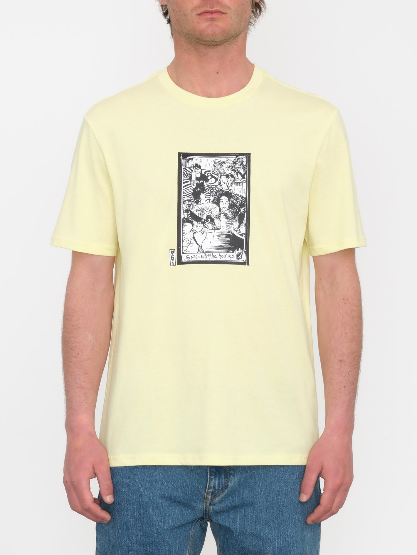 Maditi T-shirt - AURA YELLOW