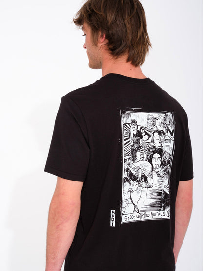 Maditi T-shirt - BLACK