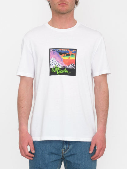 V Ent The Garden T-shirt - WHITE