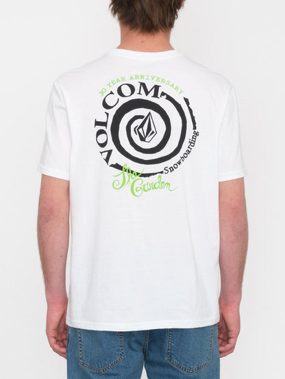 V Ent The Garden T-shirt - WHITE