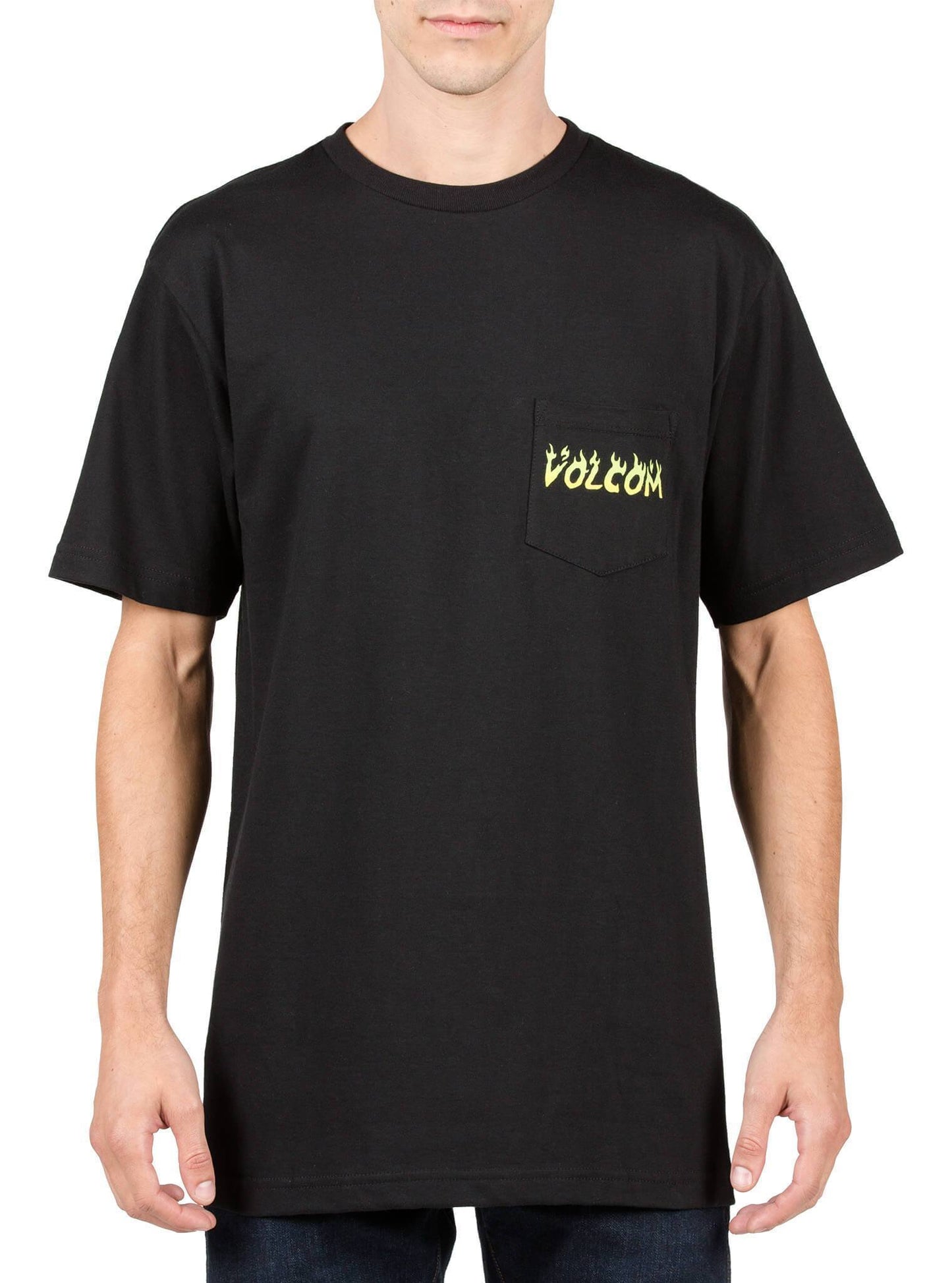 Shred Head Pocket Tee - Black