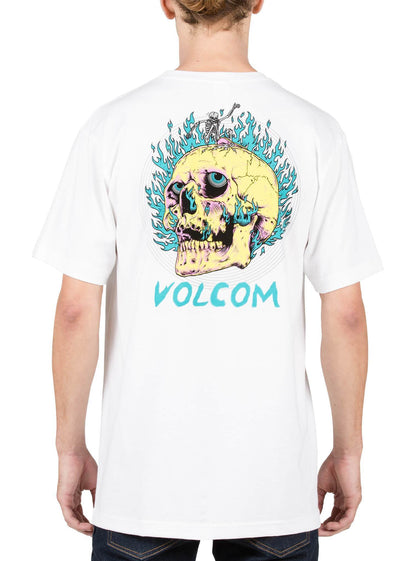 Shred Head Pocket Tee - White