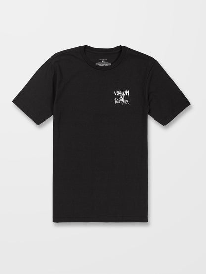 V Ent X Pepper T-shirt - BLACK