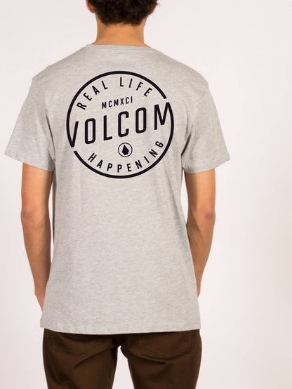 ON LOCK BSC SS HEATHER GREY