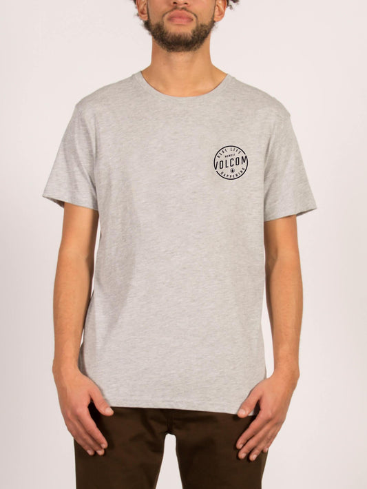 ON LOCK BSC SS HEATHER GREY