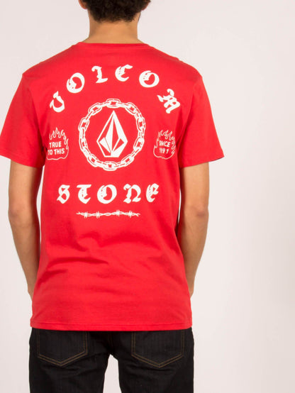 CHAIN GANG BSC SS TRUE RED