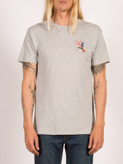 BEER DROP BSC SS HEATHER GREY