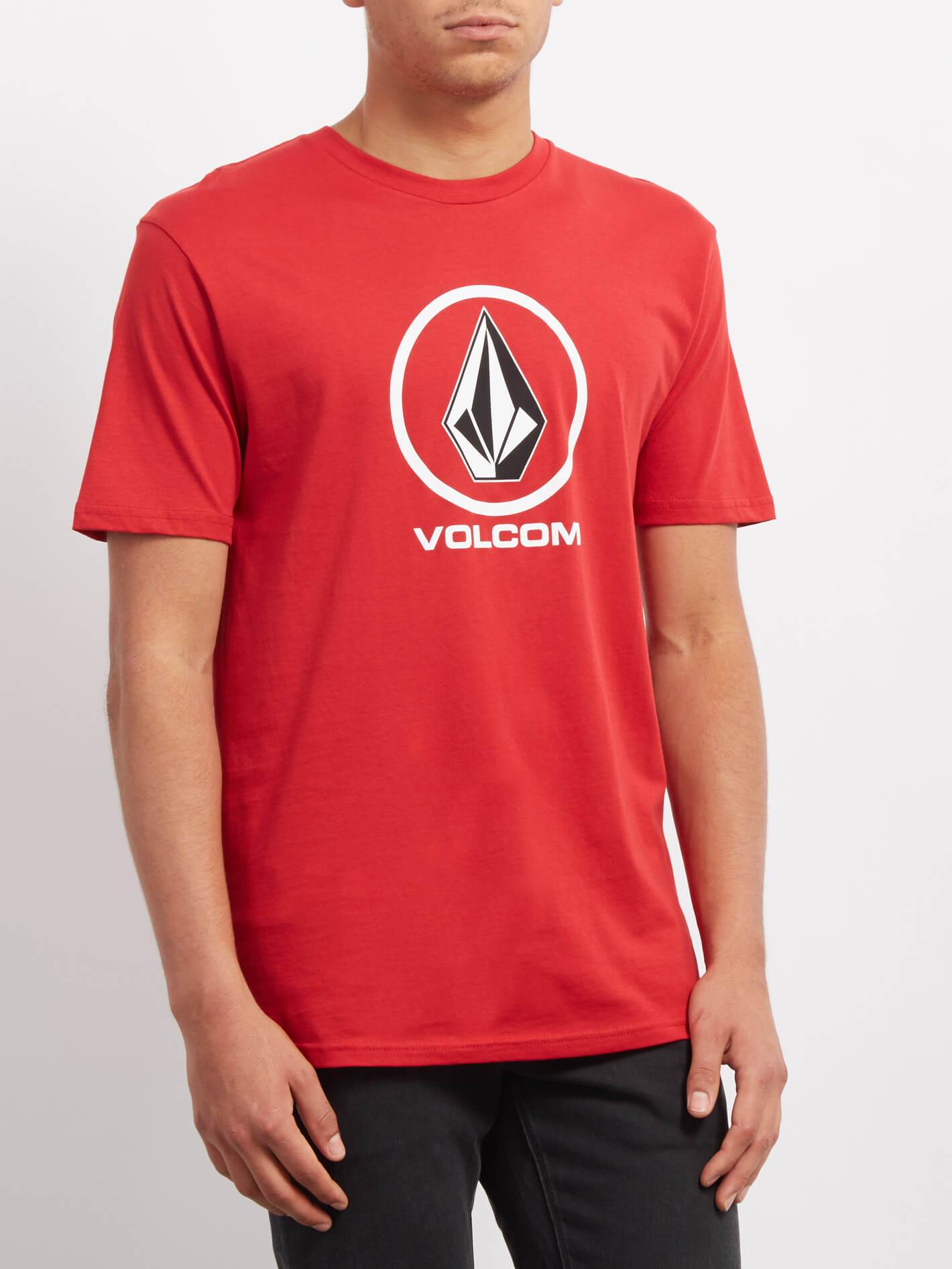 Crisp Stone T-shirt - Engine Red