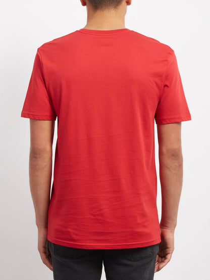 Crisp Stone T-shirt - Engine Red