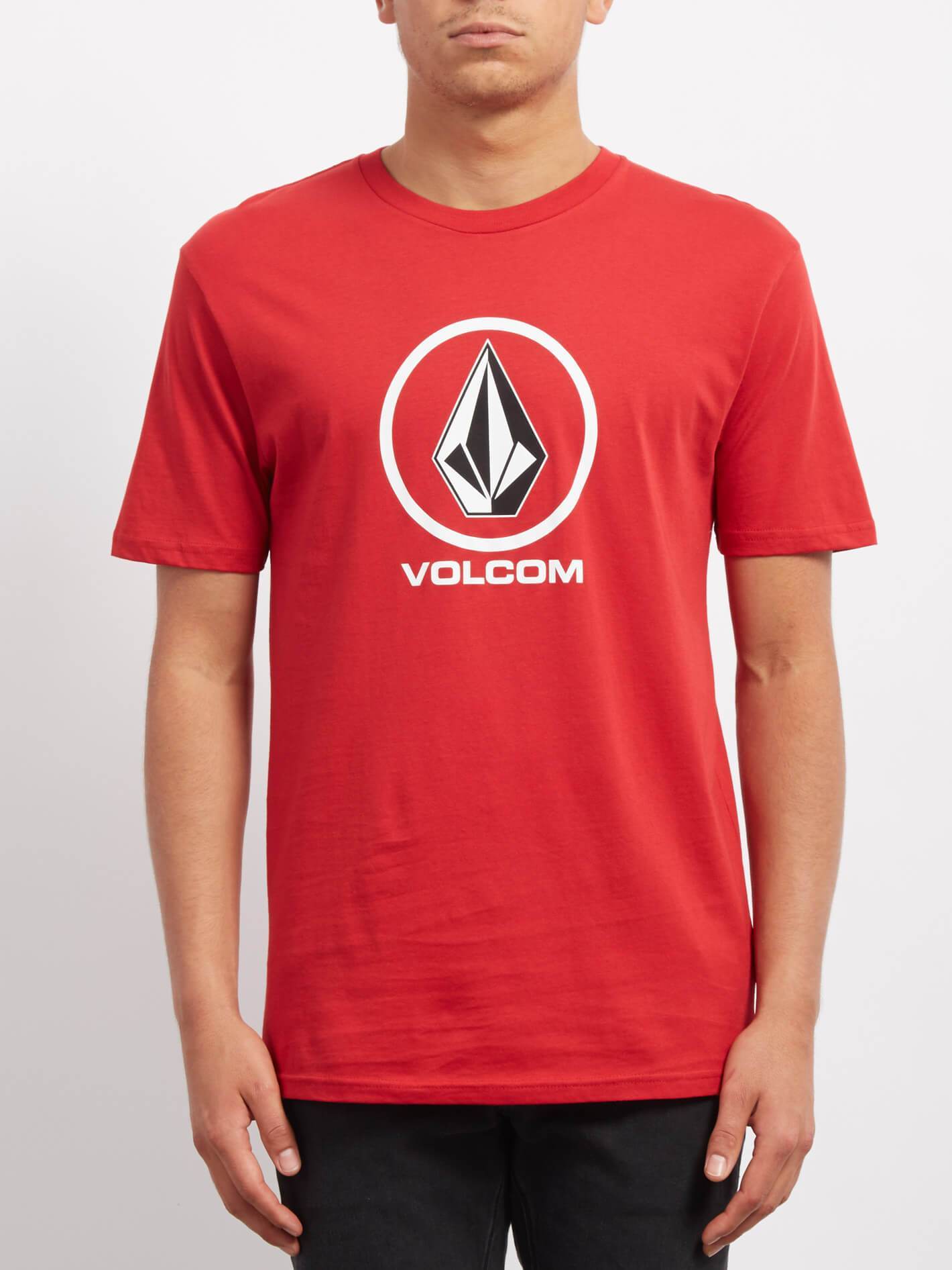 Crisp Stone T-shirt - Engine Red