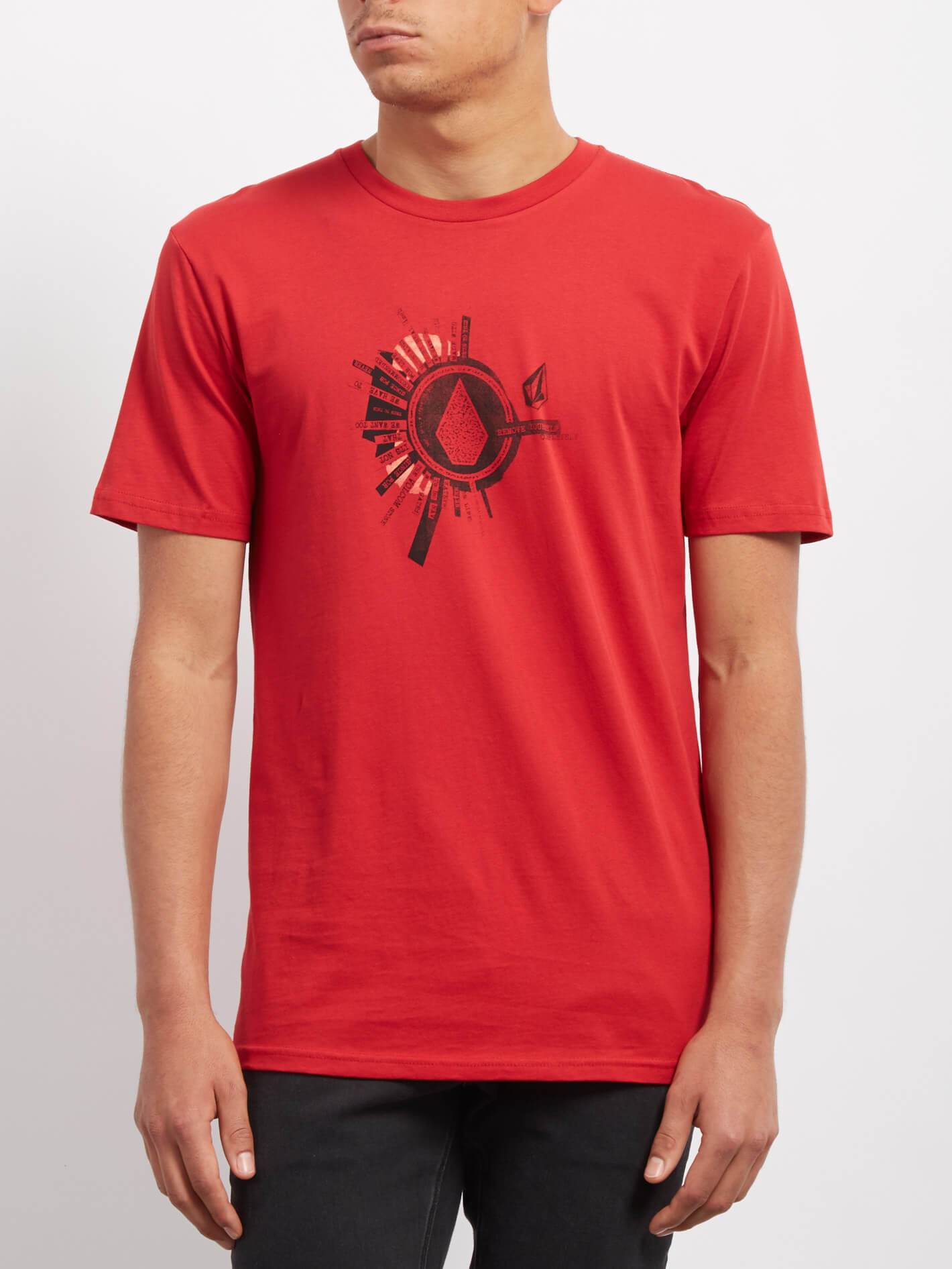 Radiate T-shirt - Engine Red