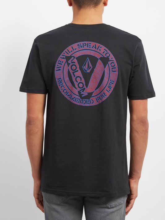 Cut Out T-shirt - Black
