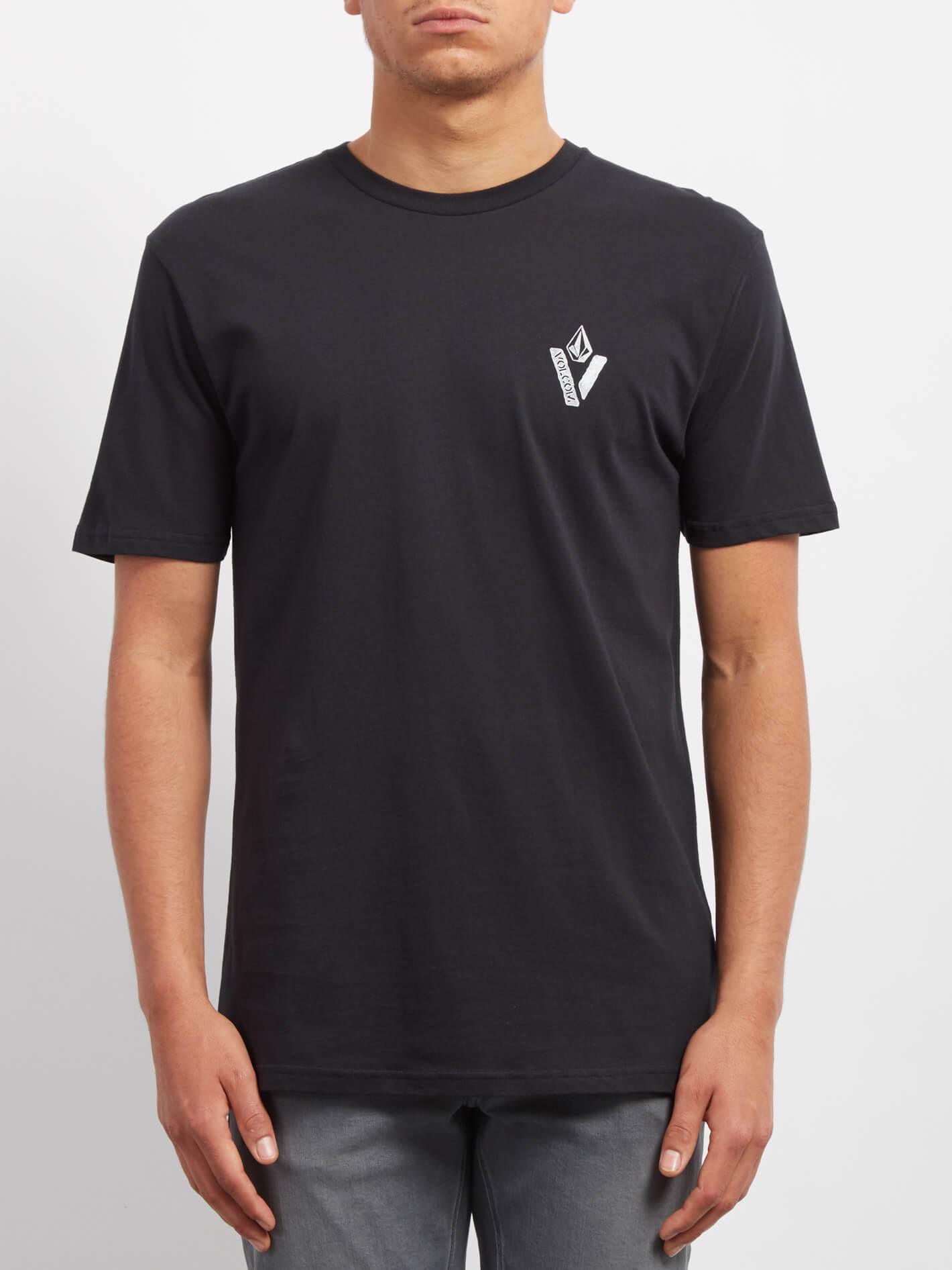 Cut Out T-shirt - Black