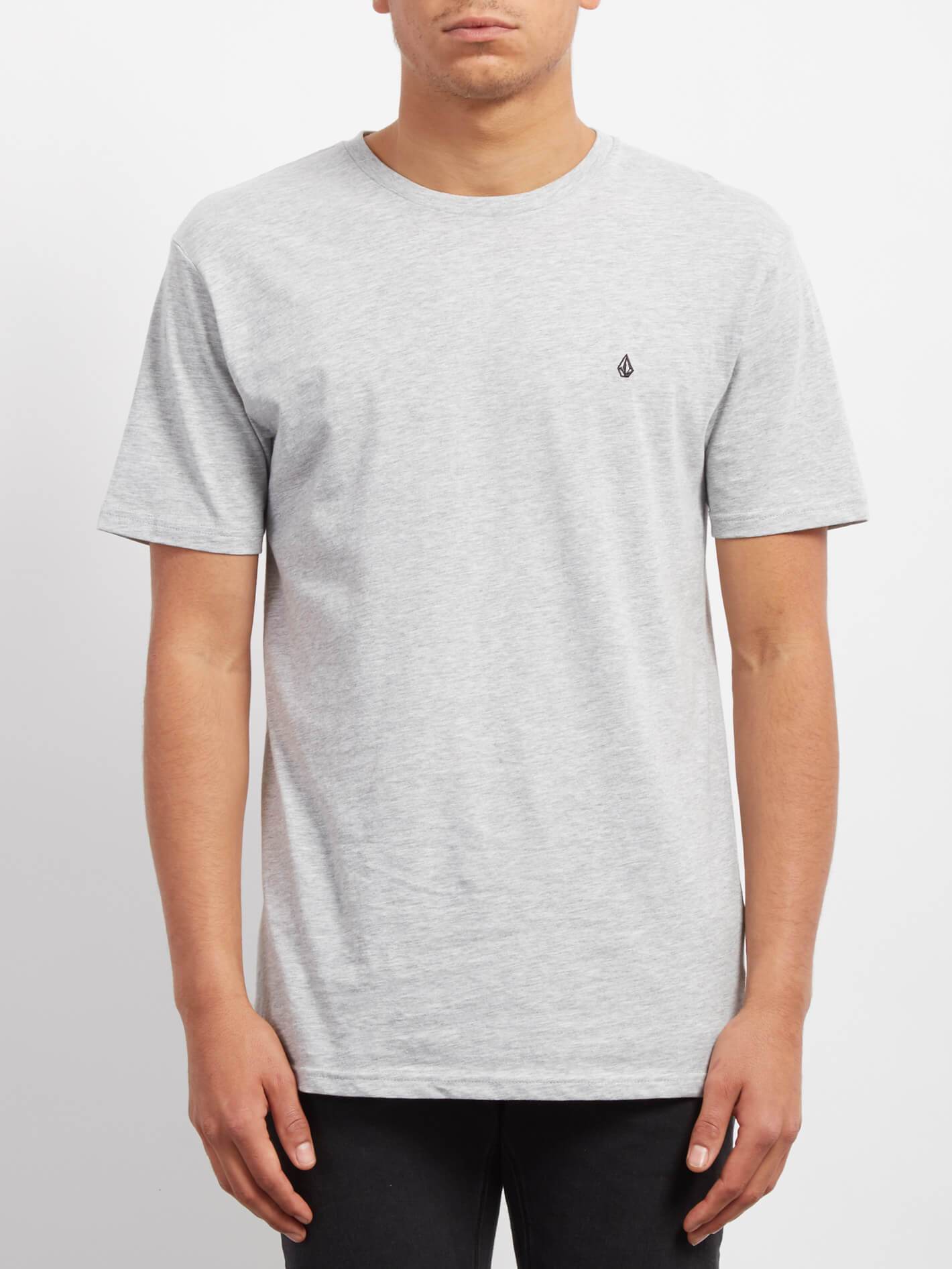 Stone Blank T-shirt - Heather Grey