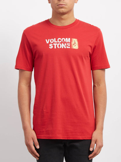 Stence T-shirt - Engine Red