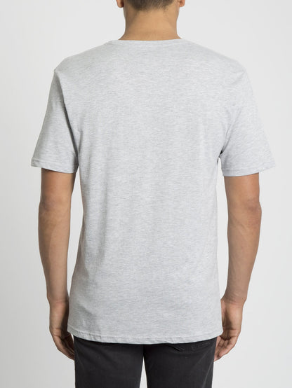 Crisp Euro T-shirt - Heather Grey