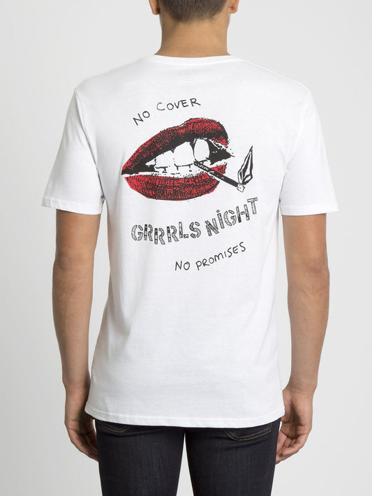 Ladies Night T-shirt - White