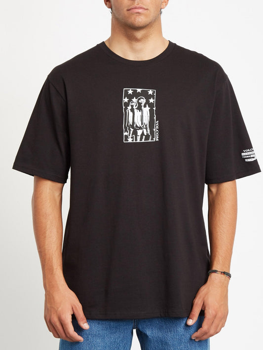 Adgreedment T-shirt - BLACK
